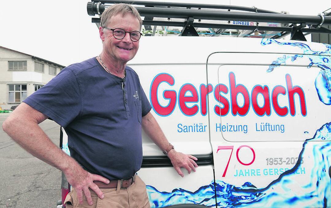 Hans Gloor, Verwaltungsratspräsident und Hauptaktionär der Gersbach AG. Foto: vzu