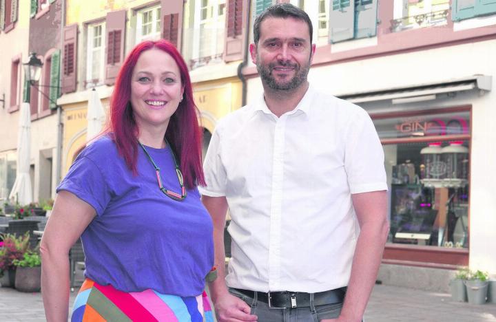 Sorgen für neuen Schwung: Nathalie Wermeille und Patric Burkard. Foto: Valentin Zumsteg