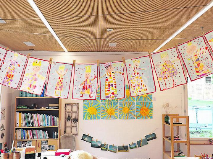 An der Vernissage konnten die verschiedenen Werke der Kinder bestaunt werden. Fotos: zVg