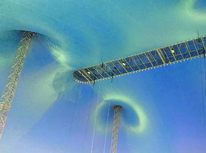Innerhalb von zwei Wochen im Mai werden die Zelte auf der Zirkuswiese in Frick für diverse Anlässe genutzt.