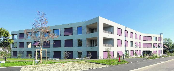 Das neue Pflegeheim mit 64 Pflegeplätzen ist für Kaiseraugst unverzichtbar. Fotos: Willi Wenger Das neue Pflegeheim mit 64 Pflegeplätzen ist für Kaiseraugst unverzichtbar. Fotos: Willi Wenger