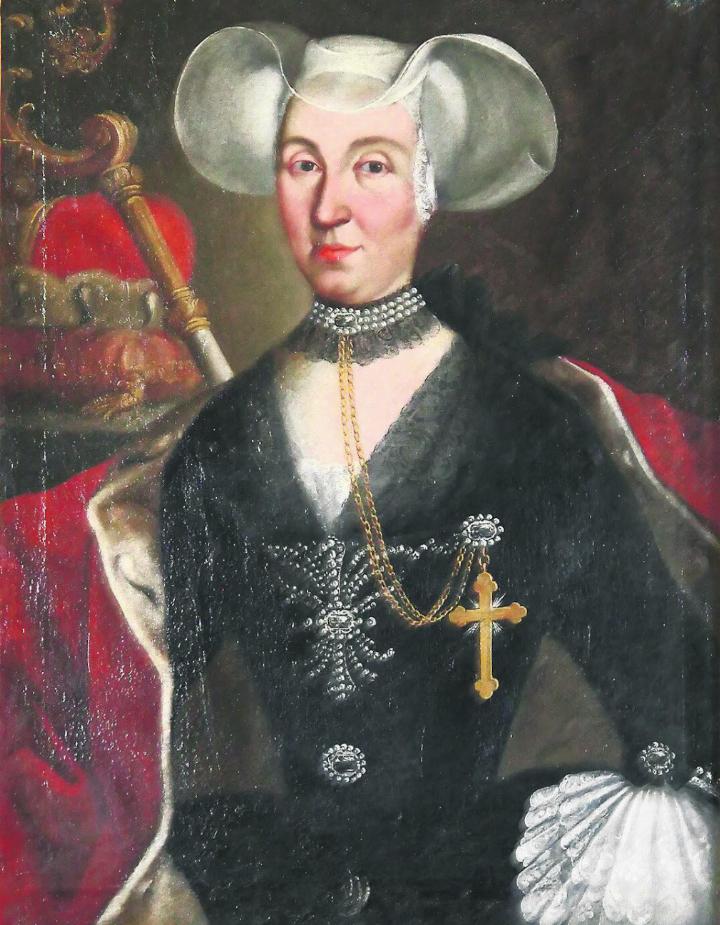 Fürstäbtissin Maria Anna von Hornstein-Göffingen. Fotos: zVg