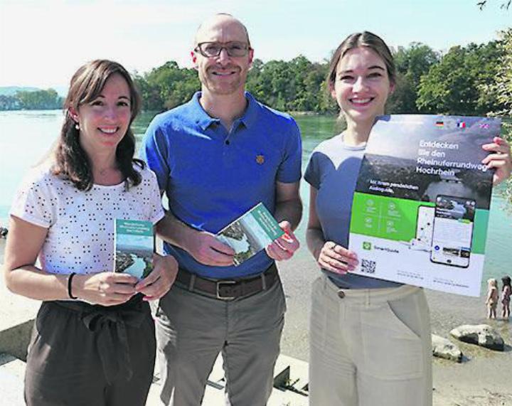 Das Projektteam von Rheinfelden/ Schweiz: Stéphanie Berthoud (von links), Stephan Eglin und Ramona Herzog. Foto: zVg