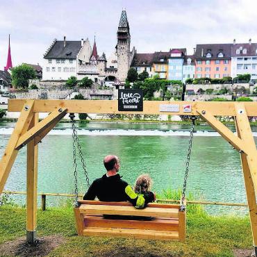 «Genau wie erträumt» - ... aber auch viel Raum für besinnliche Momente unter Geniessern. Bilder: huy (4), rwi (2)