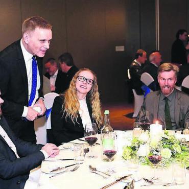 «Mit Würde und Weitsicht» - Besuch bei der Wohler Delagation mit Einwohnerratspräsident Cyrille Meier und Vizeammann Thomas Burkard.