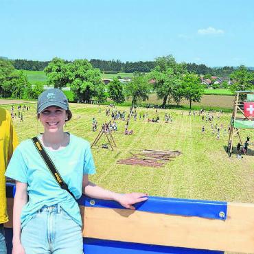 Prägt fürs Leben - Einmal Jubla – immer Jubla! Das finden auch Pius Ochs (Jubla Niederwil) und Fabienne Germann (Jubla Dottikon). Beide sind in der Regionalleitung Freiamt und haben das regionale Pfingstlager mitorganisiert. Bilder: Sabrina Salm/zg