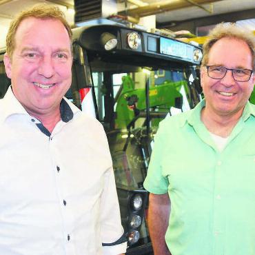 Gefahr noch nicht gebannt - Stefan Bossard (links) und Johannes Aebli sprachen über Massnahmen gegen eine Strommangellage und wie man in einer solchen reagiert. Bild: Roger Wetli