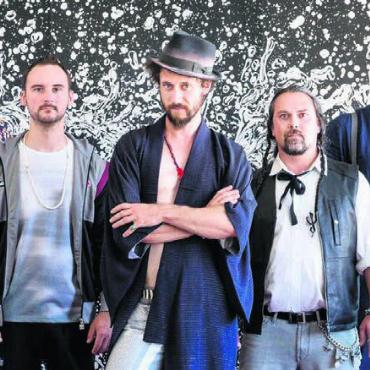 Feiern wie in alten Tagen - «Palko!Muski» ist eine ausgesprochene Liveband und ihre Konzerte sind ein einmaliges Erlebnis. Bild: zg