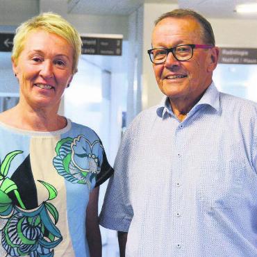 Gerührter neuer Ehrenpräsident - Herbert Strebel übergab die Geschicke der Gönnervereinigung an Yvonne Leuppi, die diese nun als erste Frau führt.