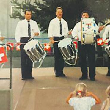 Schluss nach 52 Jahren - 1996 war die Zufiker Tambourenwelt noch intakt. Bild: zg