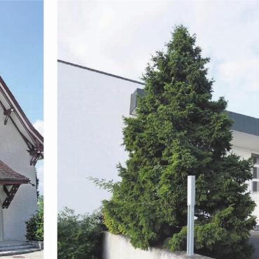 Bedeutung zusätzlich unterstrichen - Bilder: Archiv Die Kapelle von Friedlisberg (links) und die Kirche von Rudolfstetten sind neu im aktualisierten Bauinventar.