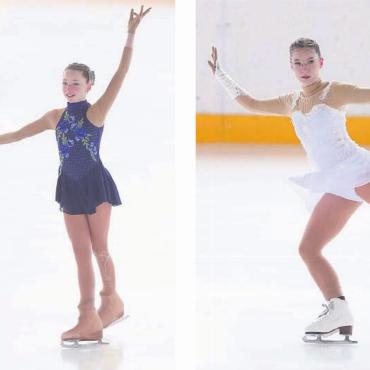 Gleich drei Podestplätze: Gold, Silber, Bronze - Die Geschwister Jenny Gränacher (Silber) und Sindy Gränacher (Bronze) waren sehr erfolgreich.