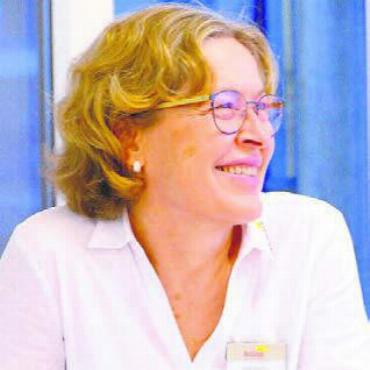 Auf gutem Weg in die Zukunft - Gabi Stöckli lauscht den Ausführungen zu ihrer Zeit im Vorstand.