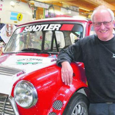 Eine Liebe fürs Leben - Mit diesem Mini fährt Gregor Nick seit über 20 Jahren Rennen. Bild: rwi