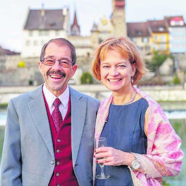 Ein fulminanter Start - Valentin Brunner und Myriam Rufer-Staubli durften im Casino zahlreiche Gäste begrüssen.