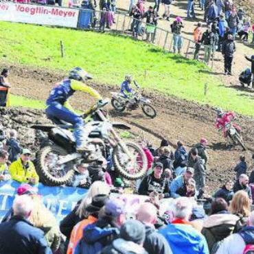 Motocross: Fast versöhnlich - Am Sonntag kamen 4500 Besucher an die Rennpiste. Bild: spr