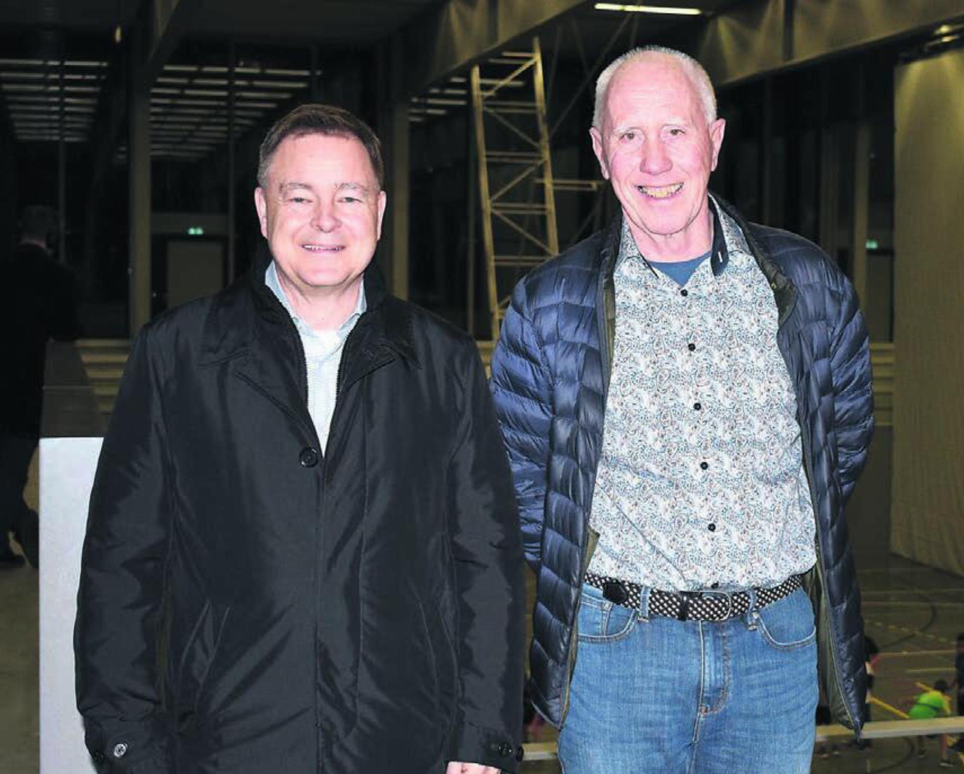 Abgeordnetenpräsident Christoph Springer (links) und Vorstandspräsident Marcel Signer wünschen sich, dass die Beschwerde zurückgezogen wird. Bild: Erika Obrist