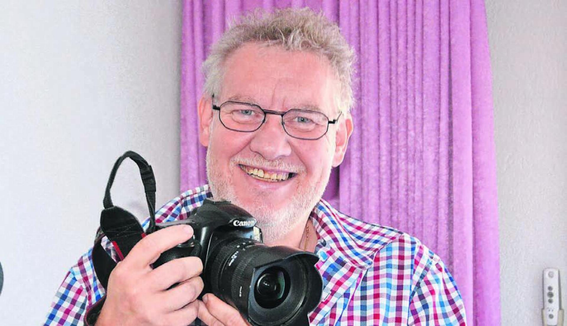 Michel Kauer dreht einen Film über sein Leben und seine Erfahrungen, sich immer wieder zurückzukämpfen. Bilder: Roger Wetli / zg