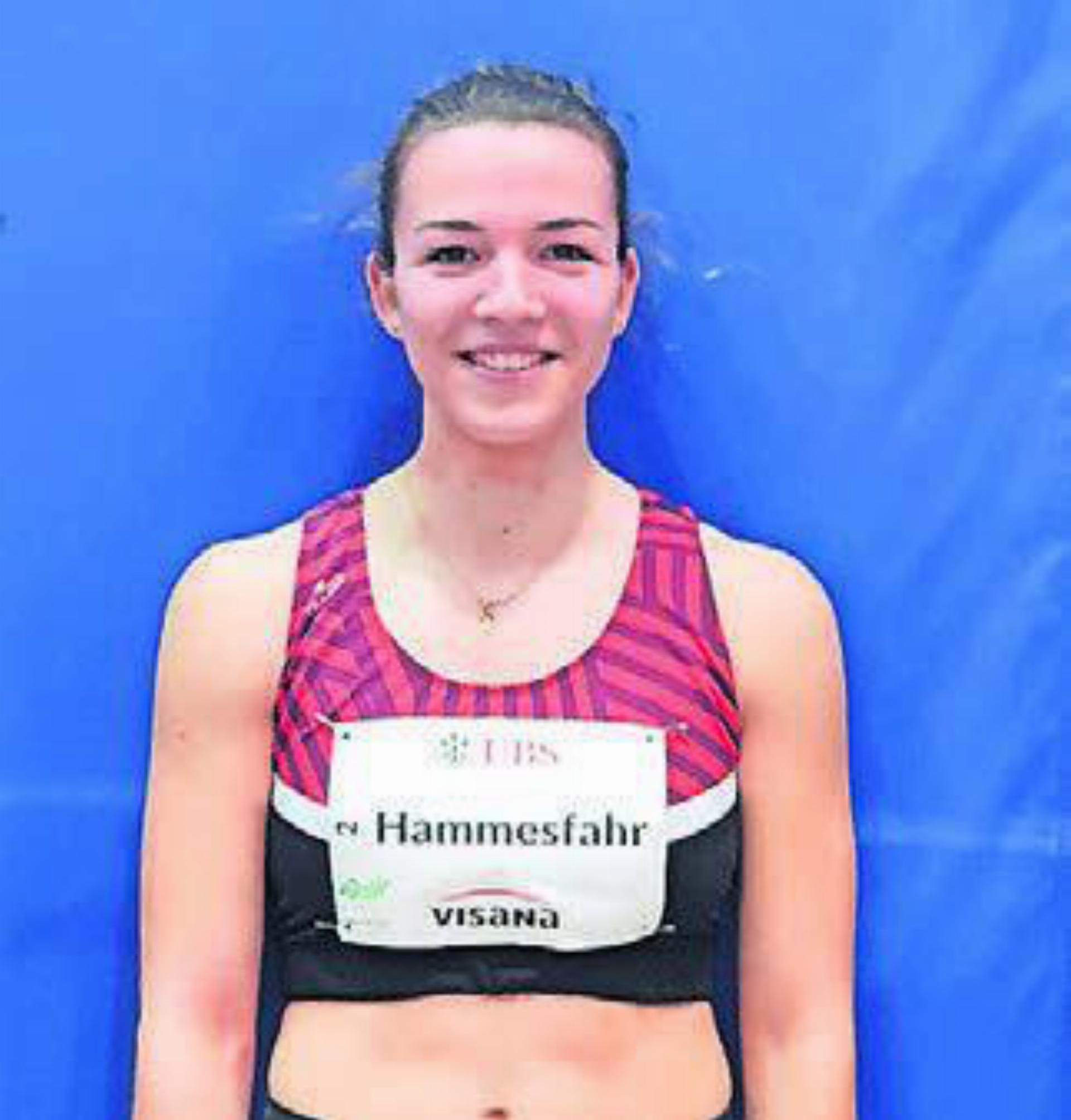Für Julia Hammesfahr gab es «nur» Rang 6. Bild: zg - Das Bild wird blockiert. – Möglicherweise durch einen aktiven Adblocker.