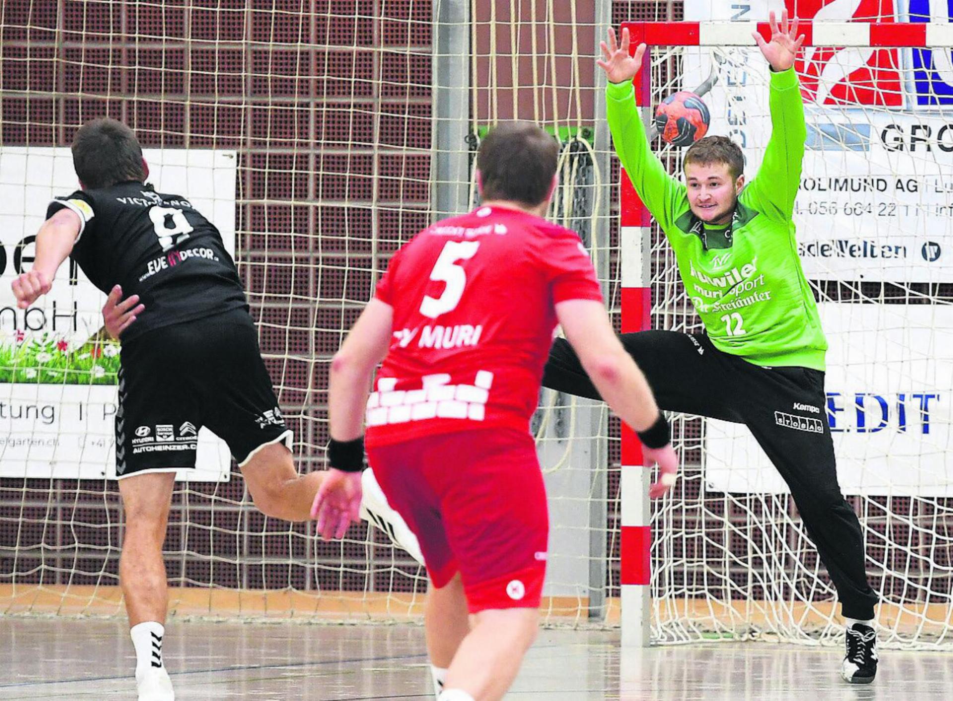 Goalie Ivo Rütimann hielt drei Siebenmeter. Bild: tvm