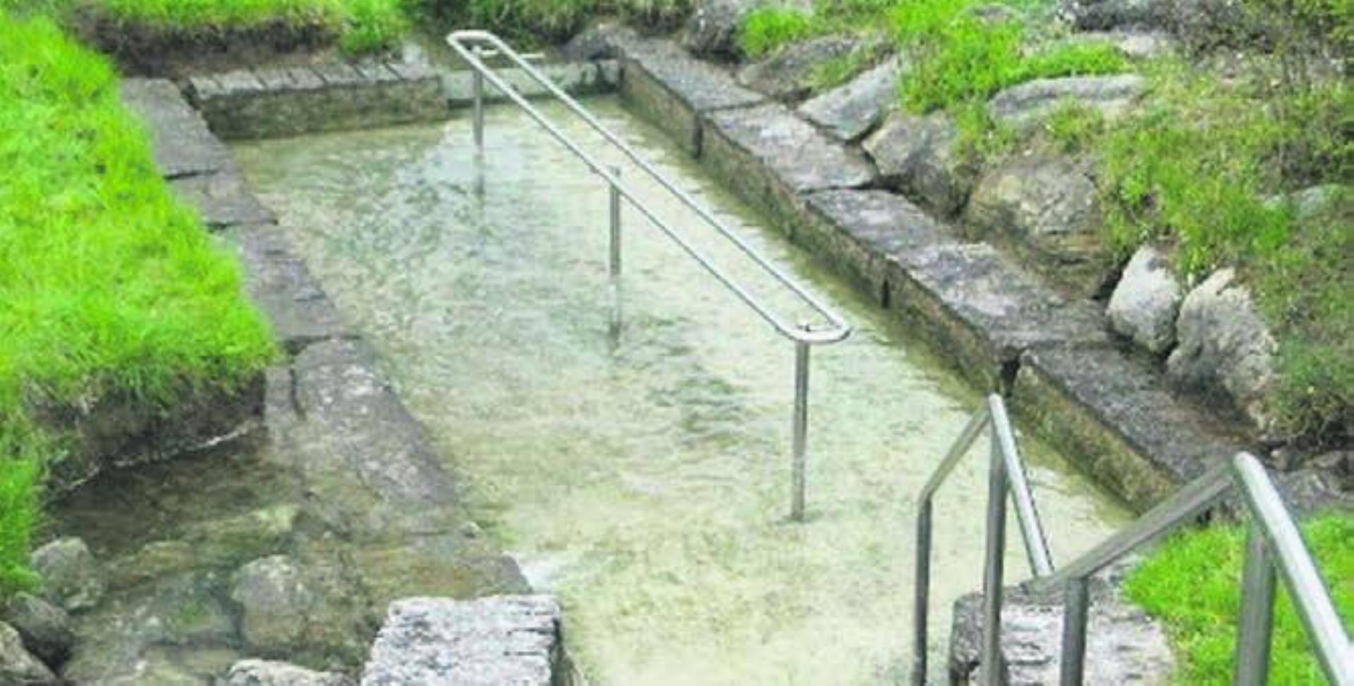 Die Kneipp-Anlage in Bünzen erstrahlt in neuem Glanz. Bild: zg