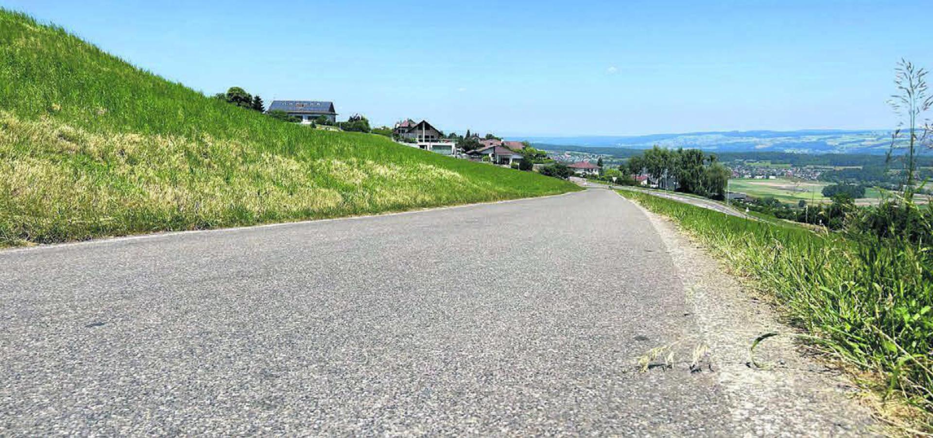 Sie ist in die Jahre gekommen und soll darum restauriert werden: die Niesenbergstrasse von Hinterbühl in Richtung Bettwil. Bild: Annemarie Keusch