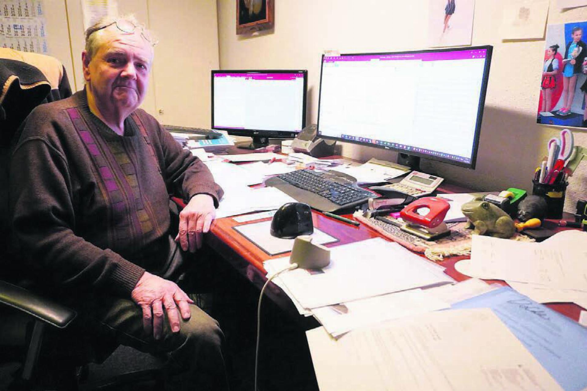 «Überall, wo es Licht braucht»: Fritz Studer in seinem Reich. Bild: rts