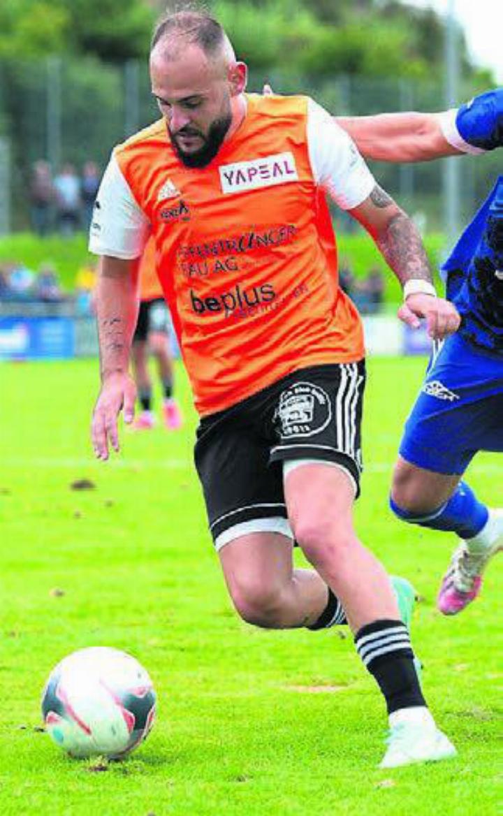 Der wohl beste Wintertransfer in der 1. Liga classic: Patrik Gjidoda war zuletzt Torschützenkönig. Nun wechselt er zu Langenthal. Bild: Mathias Bühler