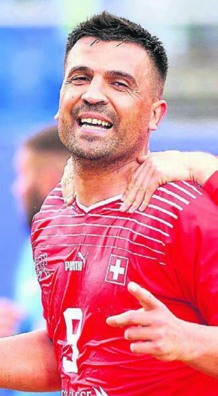 In Torlaune: Dejan Stankovic. Bild: zg In Torlaune: Dejan Stankovic. Bild: zg