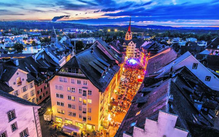 Bremgarten wird in diesem Jahr zur Kulisse eines grossen, bunten Festes. Bild: Briner Photography, Michael Briner