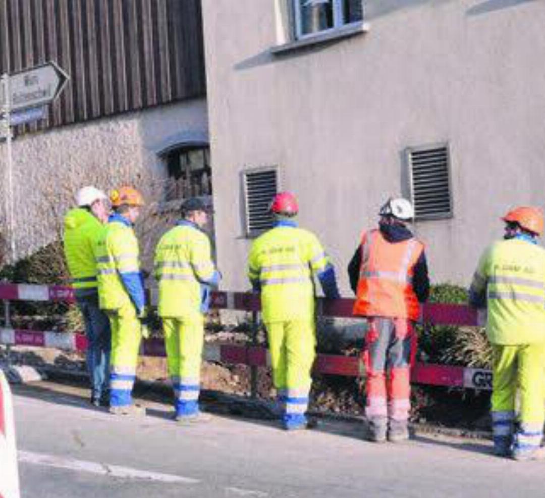 Strassensperre ab Montag