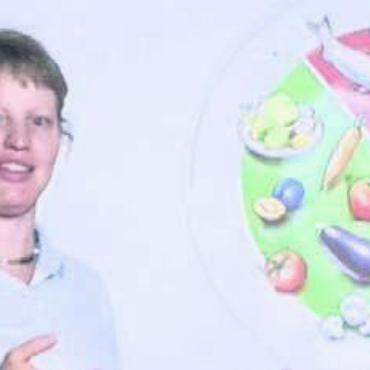 Essen beeinflusst die Gesundheit - Judith Käppeli erklärte, wie wichtig gesundes Essen für das Wohlbefinden ist. Bild: zg