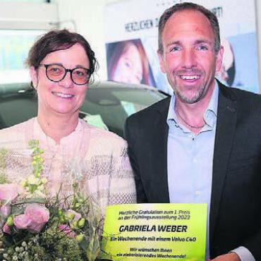 Gewinnerin bei Garage Geissmann