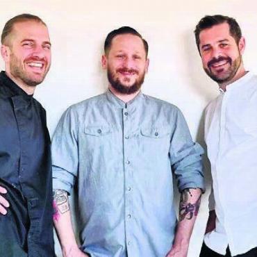 «Das Karma des Hauses spüren» - 3er-Gastroleitung: Remo Siebers, Jürgen Zierer, Matthias Künzi (v.l.) sind künftig für das Restaurant verantwortlich.