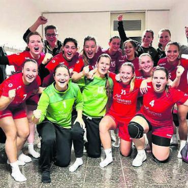 Aufstiegsrunde erreicht - Die Frauen des TV Muri spielen ab Januar um den Einzug in die 1. Liga.Bild: tvm