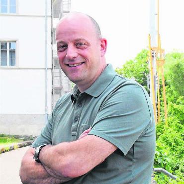 «Ich packe eben gerne an» - Er kam, sah, siegte – und geht jetzt: Martin Laubacher war 14 Jahre lang Präsident von Handball Wohlen und erreichte viel. Bild: Daniel Marti