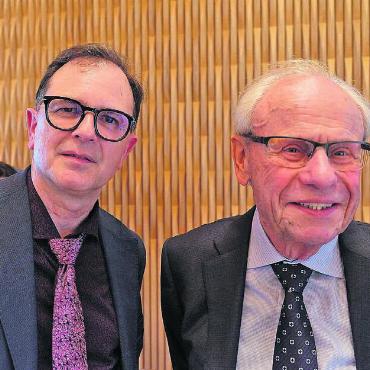 Zum vierten Mal ein Erfolg - Zwei wichtige Persönlichkeiten rund um «The Muri Competition»: Renato Bizzotto (links) und Sepp Gut. Bilder: zg
