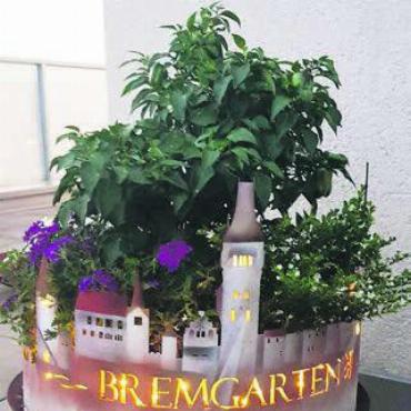 Bremgarten als Feuerstadt - ...beleuchteter Gartenring...