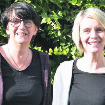 Die zwei Frauen hinter «Amerika» - Sie tragen bei «Amerika» viel Verantwortung: die Co-Produktionsleiterin Paula Loher (links) und Nicole Laubacher. Bild: Annemarie Keusch