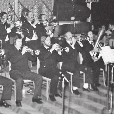 Die Wüste erobert - So kennt man sie heute noch: Die First Harmonic Brass Band konnte in Kairo an drei Abenden vor vollen Rängen auftreten.