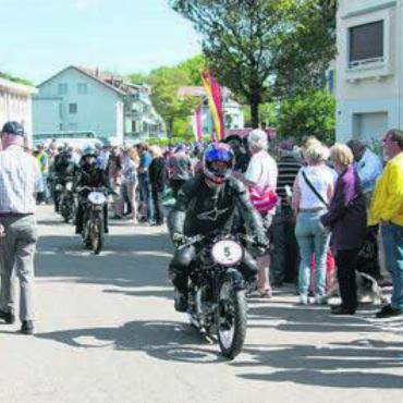 GP Mutschellen - GANZ NAH DABEI SEIN: DIE VORKRIEGS-MOTORRÄDER KEHREN IN DEN WAGENPARK ZURÜCK.