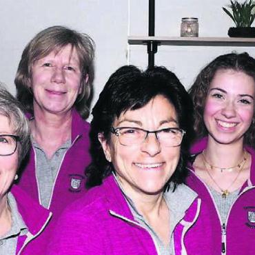 Wechsel im Vorstand - Der Vorstand der Damenriege nimmt das neue Vereinsjahr in Angriff. Bild: zg
