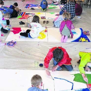 Höchstwerte im Jahr 2022 - «Kultur macht Schule» möchte Kinder und Jugendliche mit verschiedenen Kulturangeboten in Berührung bringen. Bild: pd / Lain Schibli