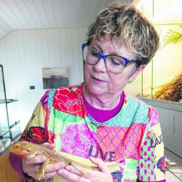 Ein Funke Hoffnung bleibt - Schon als Kind hatte Yvonne Richner eine ganz besondere Beziehung zu Reptilien. Seit über 40 Jahren beschäftigt sie sich schon mit ihnen. Bild: Susanne Schild