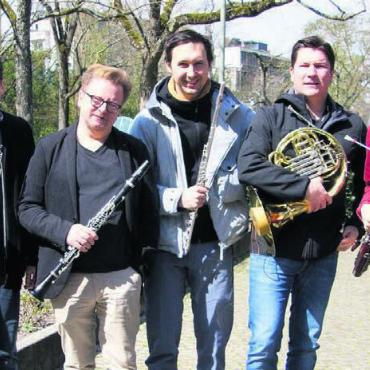 Berlin im Doppelpack - Das Ensemble Berlin besteht aus Mitgliedern der Berliner Philharmoniker. Am 20. und 21. Mai gastiert es in Muri. Bild: zg