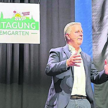 «Bin auf der Seite der Schweiz» - SVP-Chef und Ständerat Marco Chiesa: «Ich will in einem Land leben, das auf direkter Demokratie basiert.»
