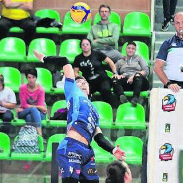 Traum geht in nächste Runde - Die Saison bei Cuneo lief nicht optimal für Tim Köpfli. Jetzt freut er sich auf die EM. Bild: Margherita Leone