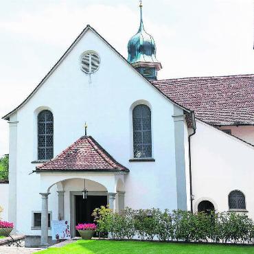 «Lass in Liebe mich entbrennen» - Die Pfarr- und Klosterkirche von Hermetschwil soll Schauplatz für eine neue Konzertreihe werden. Bilder: zg