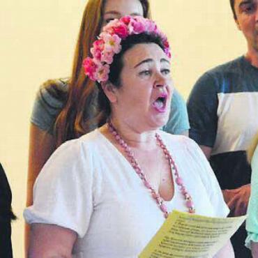 Wunder wurden geschaffen - Der ukrainische Chor hat sich aus dem «Café Grüezi» gegründet. Bild: cbl