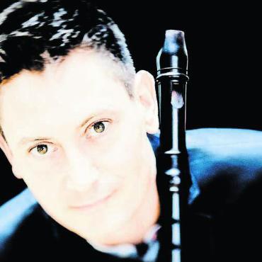 «Mister Blockflöte» tritt auf - Maurice Steger gilt als Zürcher «Paganini». Bild: zg